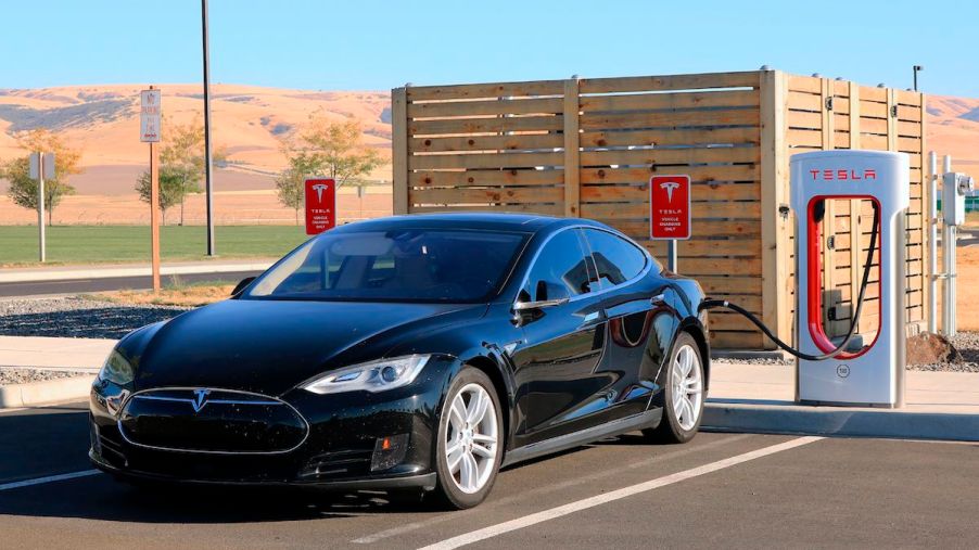 Tesla electric car pacemaker charging