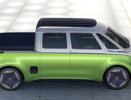 The Volkswagen ID. Buzz Truck Is Funky in a Good Way