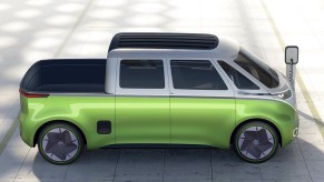 Volkswagen ID. Buzz pickup truck concept