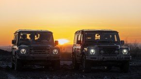 2023 Ineos Grenadiers at sunset