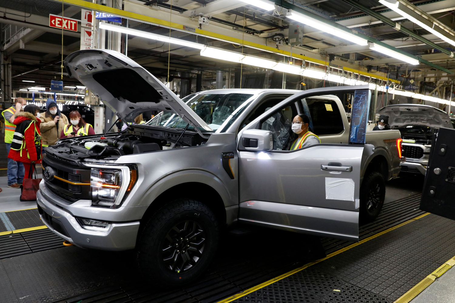 The Ford F-150 led pickup truck sales for Q1 2022