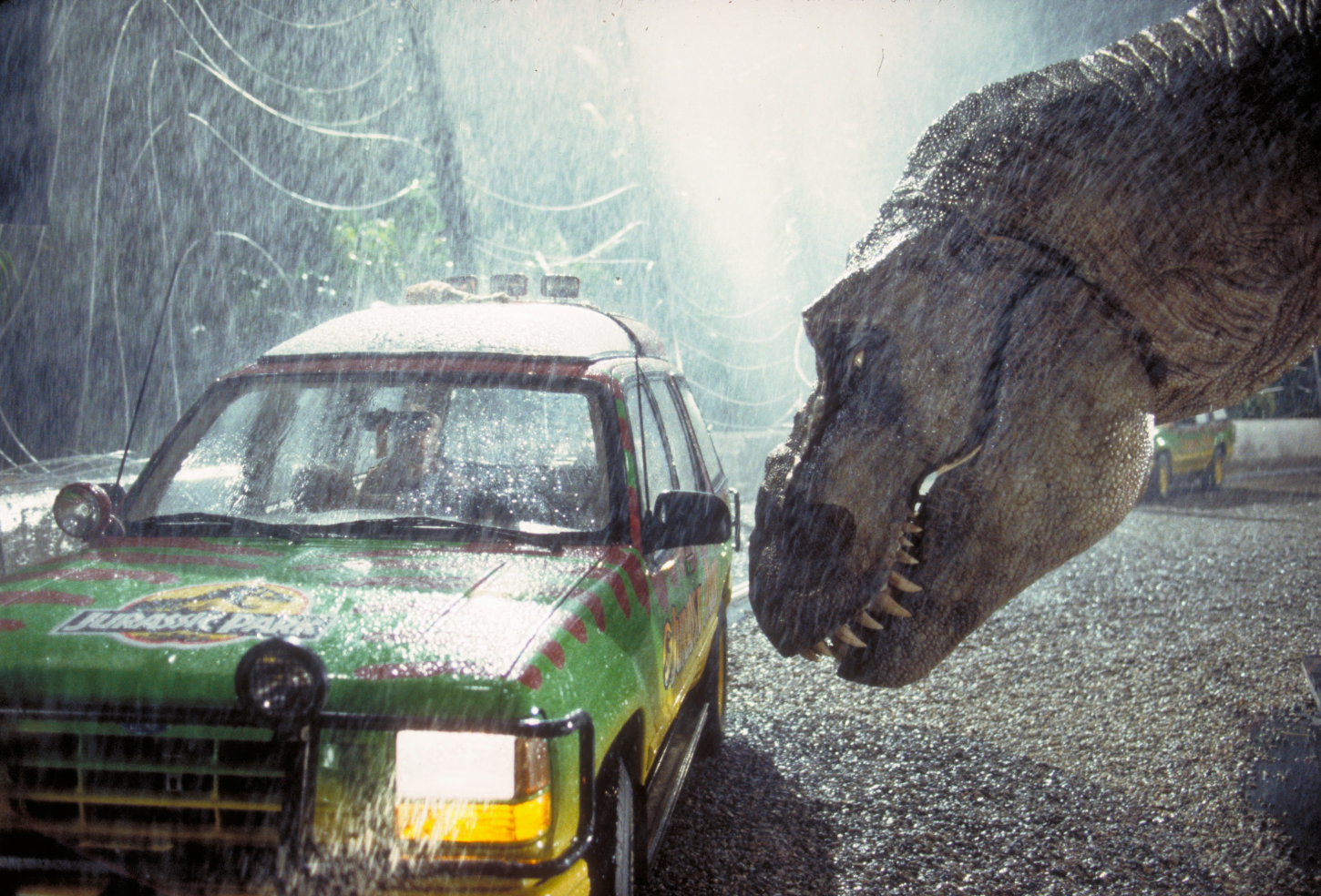 The Jurassic Park 1993 Ford Explorer
