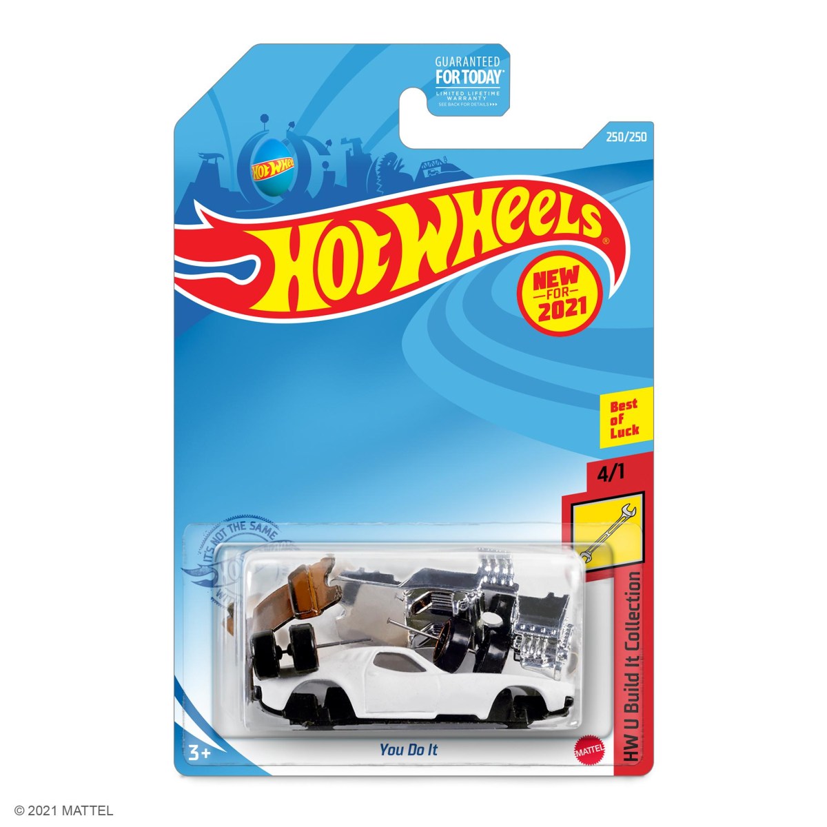 Even Mattel got in on April Fools' Day with it's do-it-yourself Hot Wheels.