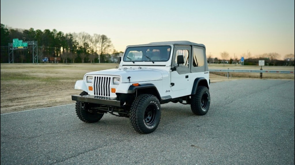 1990 Jeep Wrangler a tough and rugged off-roader