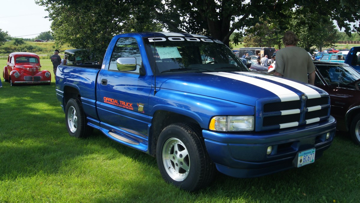 A dodge Indy Ram truck. 