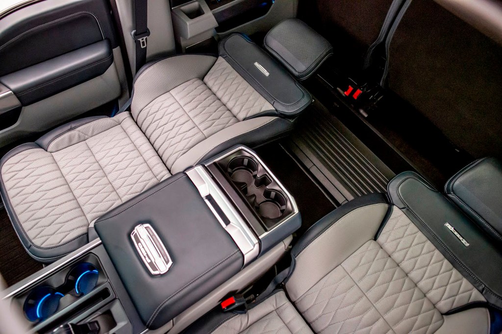 2021 Ford F-150 Max Recline seats