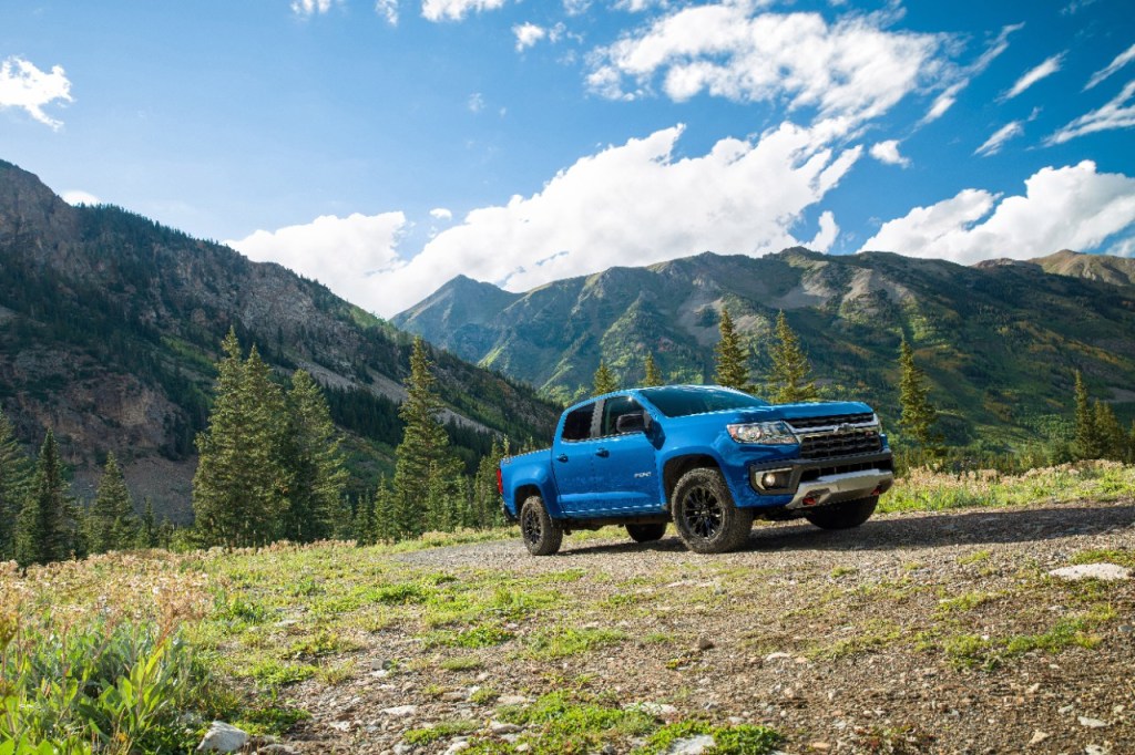 Could this blue Chevy Colorado be the truck you love to drive?