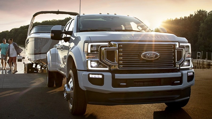2022 Ford F-350 Super Duty this truck has the legendary Power Stroke diesel engine.