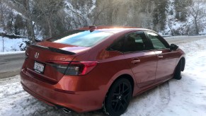 2022 Honda Civic Si rear corner js