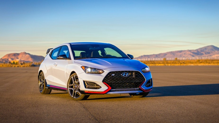 the 2022 hyundai veloster n, a cheap new car packed with performance