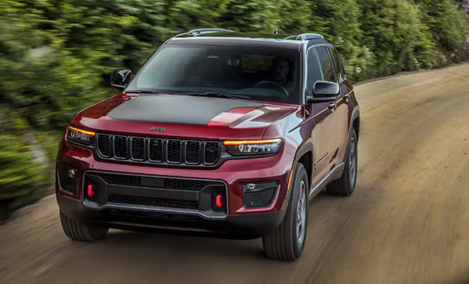 The 2022 Jeep Grand Cherokee L wins the Best SUV award, we like that it's an SUV with a V8 option. 