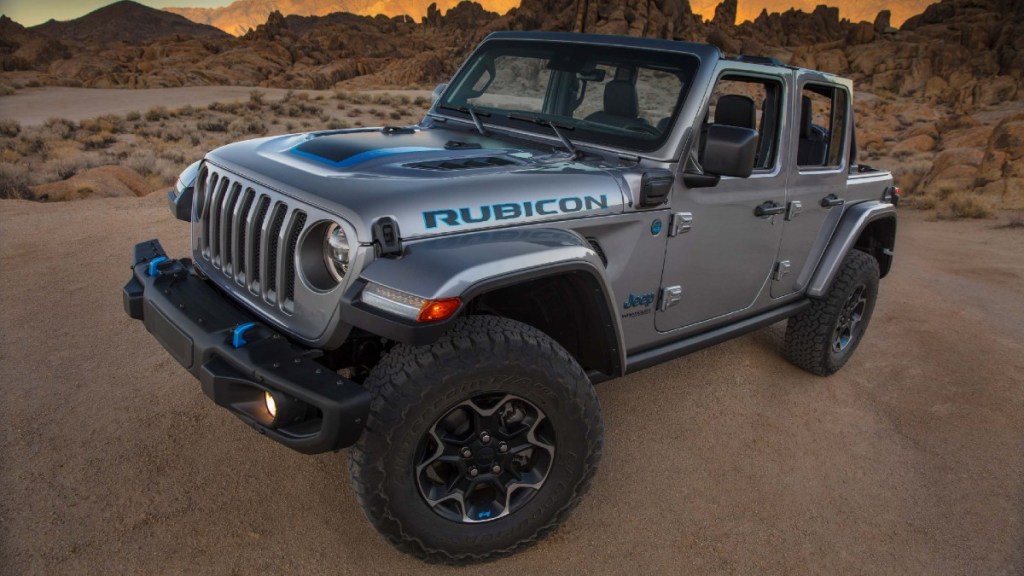 The 2022 Jeep Wrangler 4xe is one of the most fuel-efficient off-road SUVs in the market.