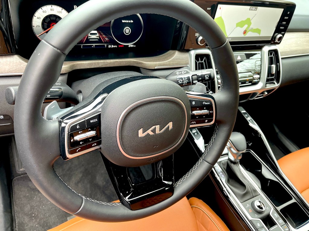 2022 Kia Sorento Prestige Steering Wheel