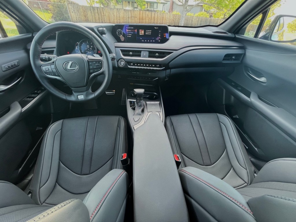 2022 Lexus UX interior | Joe Santos, MotorBiscuit