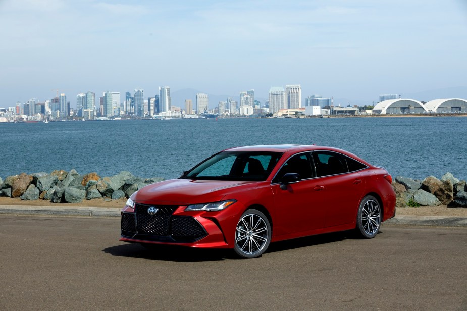 Toyota is one of the few brands to win multiple awards with cars like the Avalon.