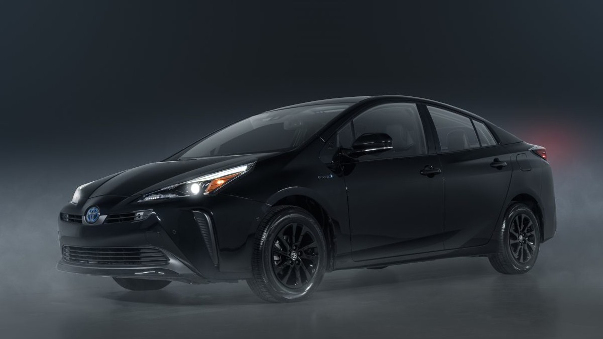 a 2022 toyota prius nightshade, a budget-friendly car with tons of high end technology