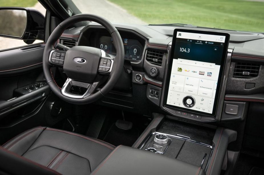 2022 Ford Expedition interior 