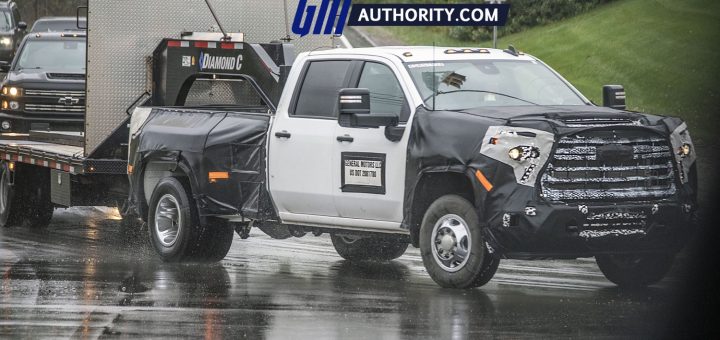 2023 Chevy Silverado 3500HD spy shot