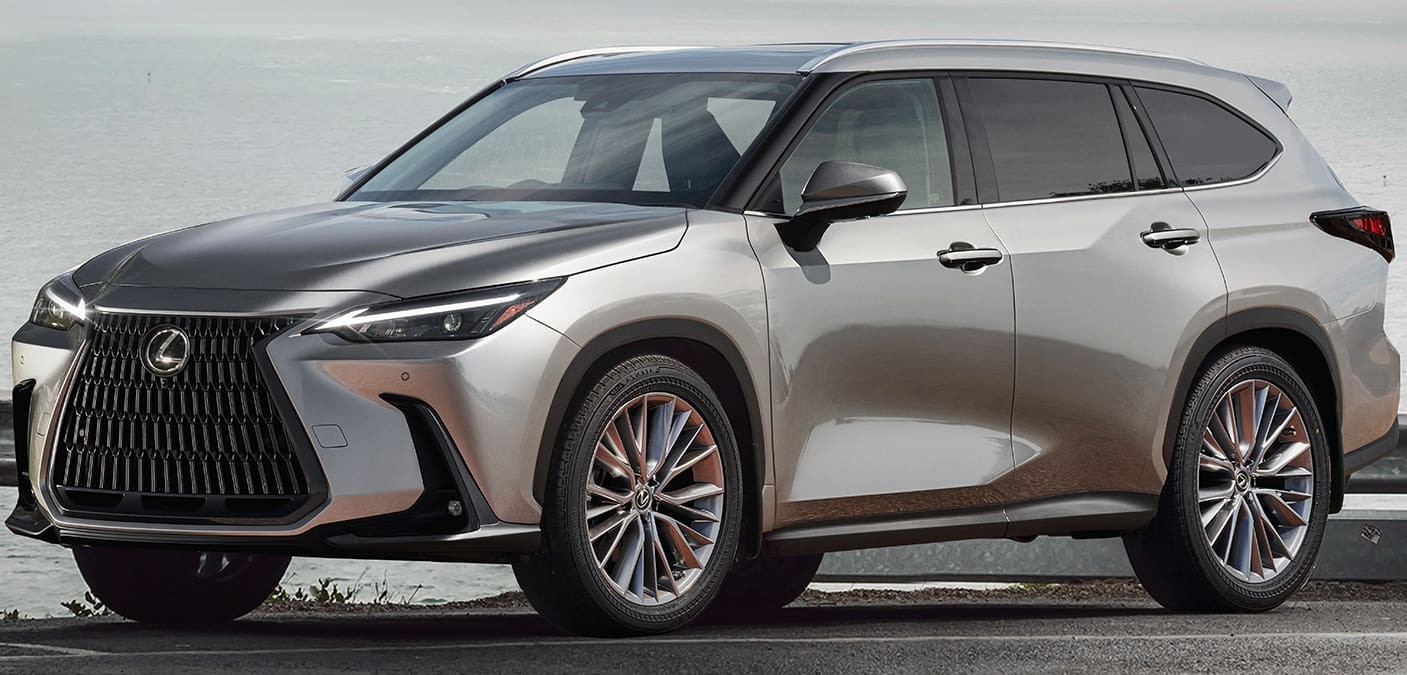 New Lexus TX 3-Row Crossover Coming in 2023 - CNET