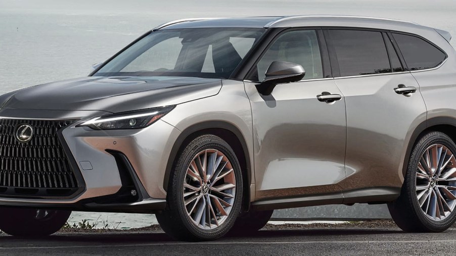 The 2023 Lexus TX will be a larger three-row crossover luxury SUV from this brand.