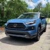 2023 Toyota RAV4 TRD Off-Road model parked in a driveway