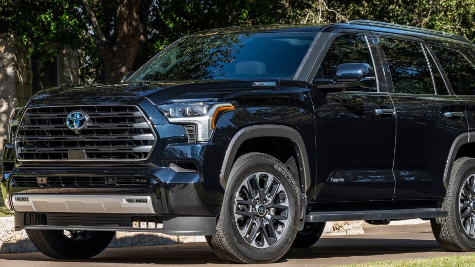 The 2023 Toyota Sequoia is coming to replace one of the lowest-rated full-size SUVs in the market. But it could face the competition from the Grand Highlander. 