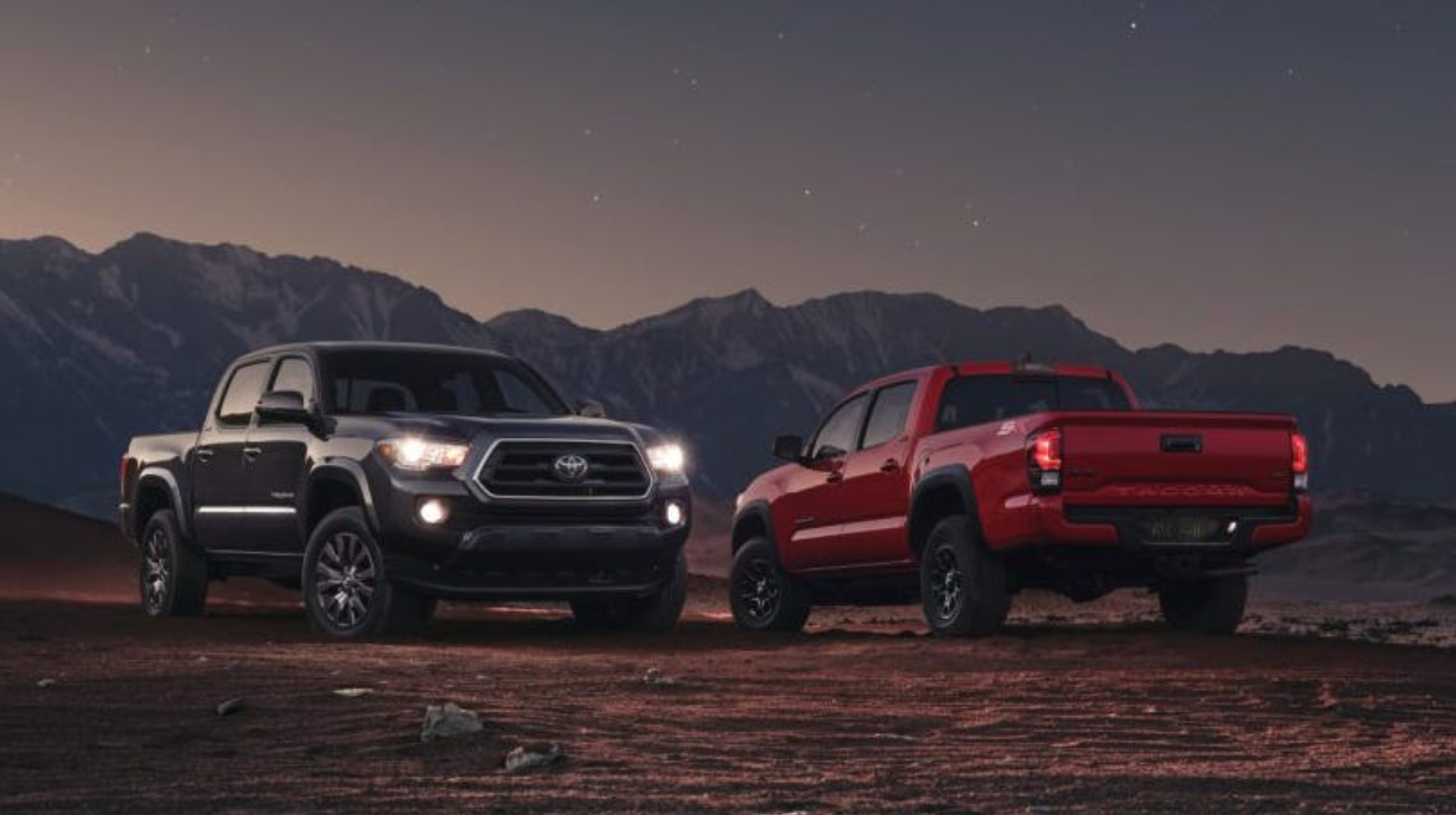 2023 Toyota Tacoma SX and Chrome packages