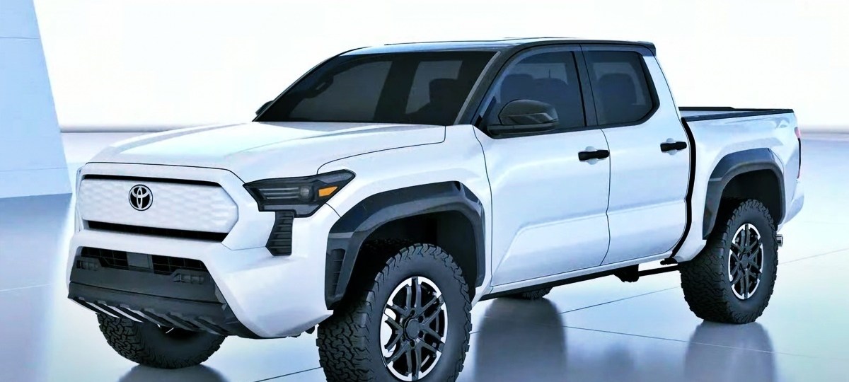 2024 Toyota Tacoma EV teaser
