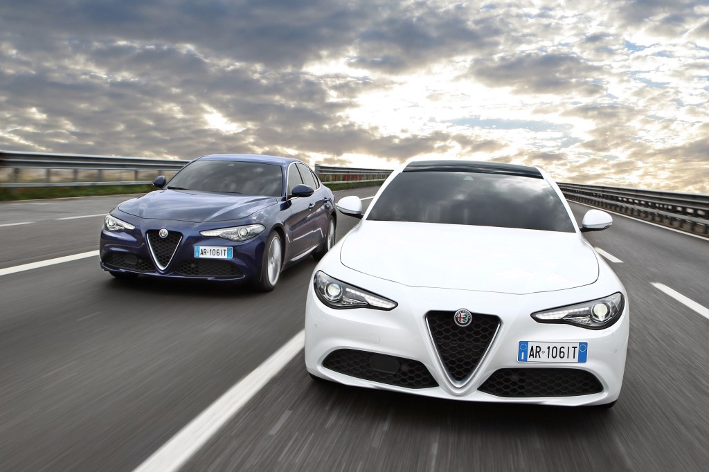 Buying a car like one of these Alfa Romeos, you might want to consider the color
