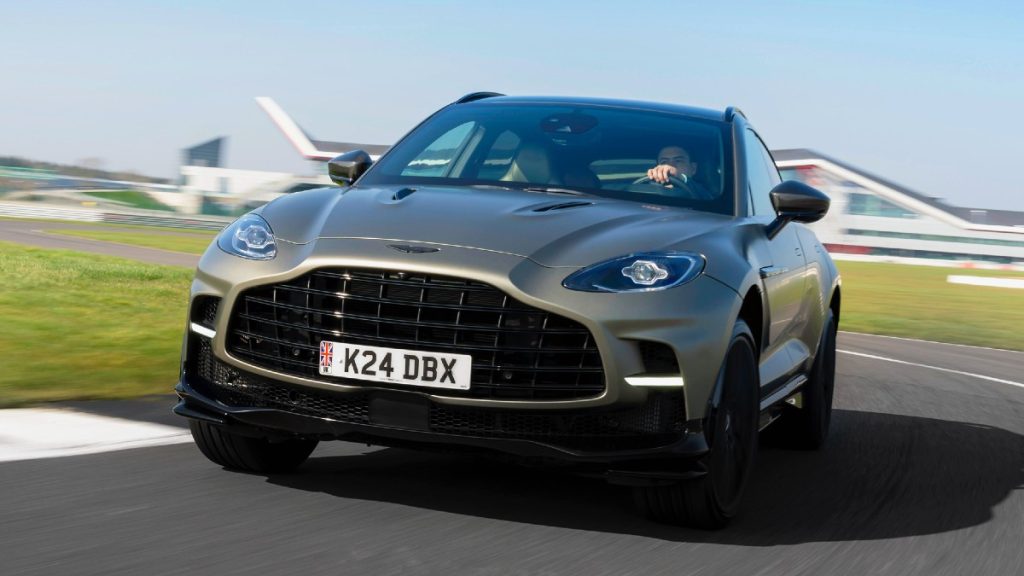 The Aston Martin DBX707 is the most powerful luxury SUV in the world.