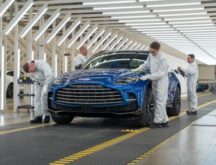 The First Aston Martin DBX 707 Has Rolled Off the Production Line in Wales