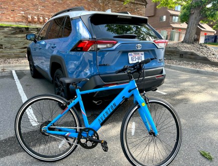 Will a Mountain Bike Fit in a 2022 Toyota RAV4 TRD?