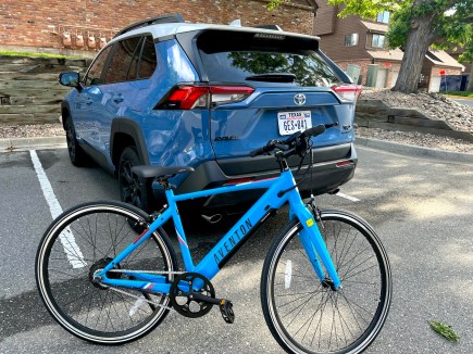 Will a Mountain Bike Fit in a 2022 Toyota RAV4 TRD?