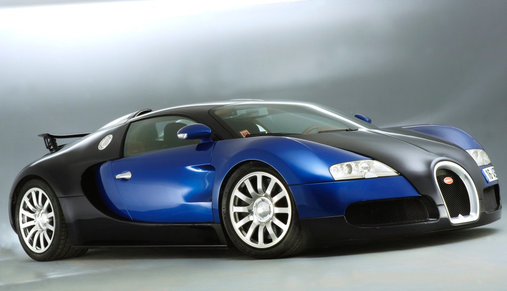 Some of the fastest cars in the world were Volkswagens, like this Bugatti Veyron