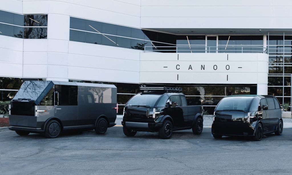 Canoo prototypes