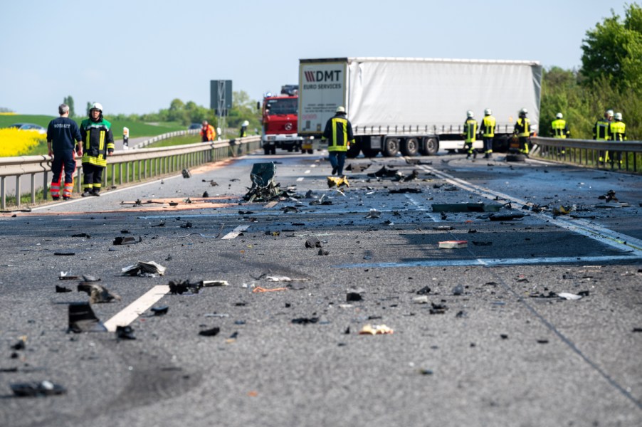 States with the most car accidents