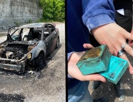 Man Proposes After Engagement Ring Survives Car Fire: ‘Hunk of Burning Love’