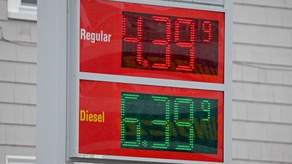 The increased Diesel Price that trucks pay at gas stations create increased prices of all goods.