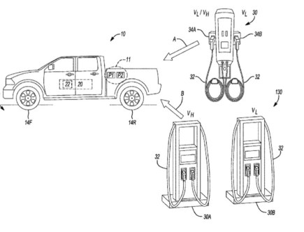 Uncovered GM Patent Shows Electric Vehicles with Dual Charging Ports