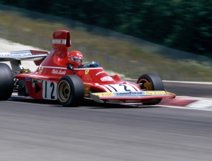 Charles Leclerc Crashed Niki Lauda’s Ferrari 312B3 at Monaco Historic Grand Prix