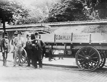 The First Pickup Truck Ever Made by Daimler-Motoren-Gesellschaft in 1896