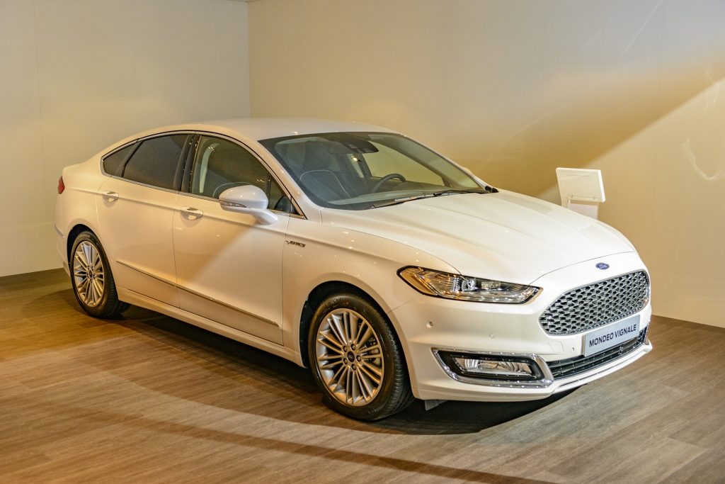 2017 Ford Fusion is the sister car of the Mondeo, pictured here,  and is a good sedan for your family and your wallet.