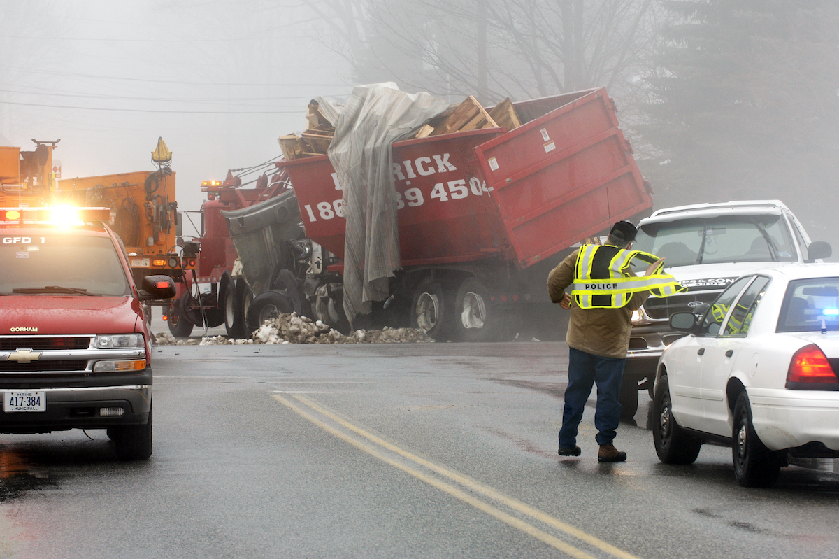 Garbage trucks, garbage truck accidents, car accidents