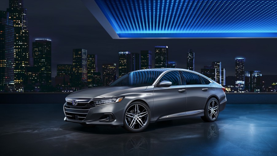 2022 Honda Accord, pictured here, is one of the best cars with over 40 MPG