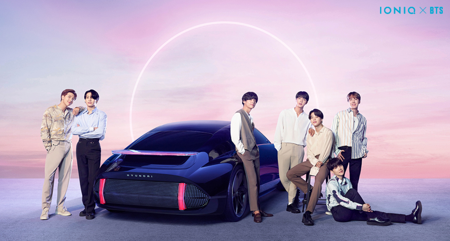 Hyundai IONIQ X BTS Collaboration