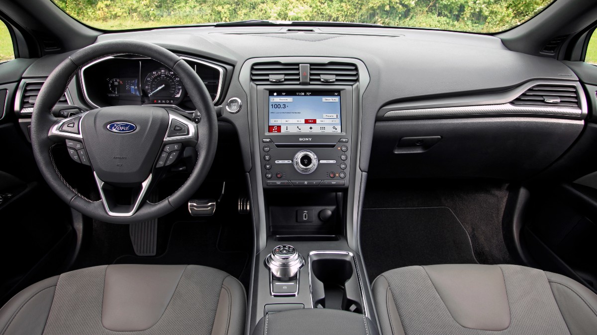 2017 Ford Fusion Sport interior