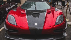 The Koenigsegg Agera RS.