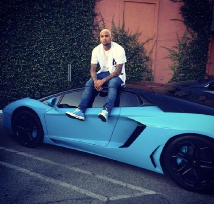 Chris Brown’s Lamborghini Is the Most Expensive Sale on Cars and Bids
