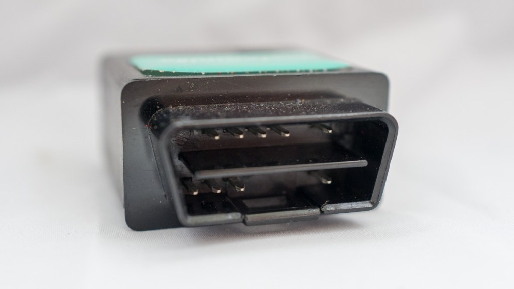 an obd port plug that can be used to access your car's ecu
