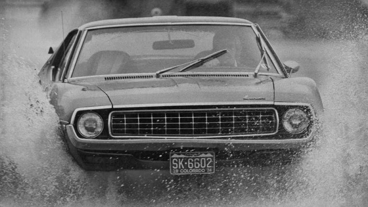 Old Car Without Intermittent Wipers gives us one of the classic car features we don't see today.